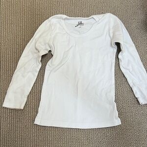 H&M Kids White Long Sleeve Tee